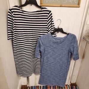 Bundle of tee‎ shirt dresses

Size large
